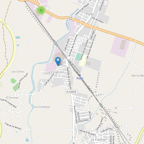 Mapa de aparcamientos en La Estación (AL) Thumbnail