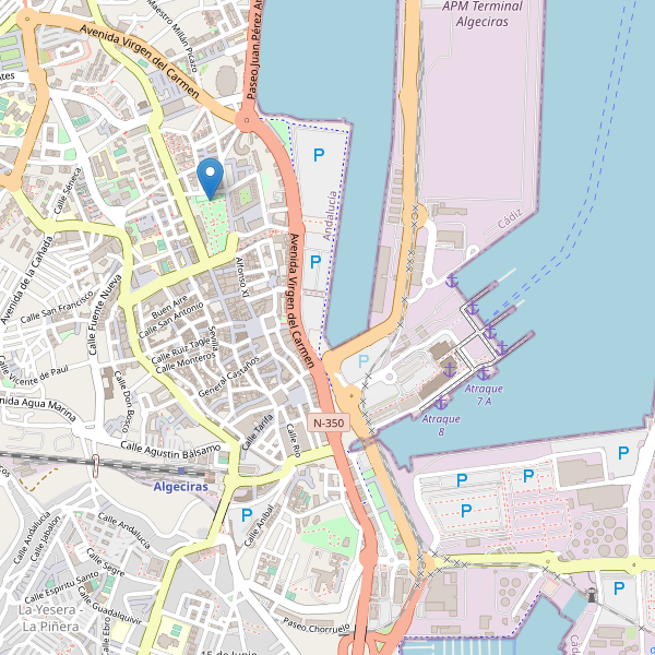 Mapa de aseos en Algeciras Thumbnail
