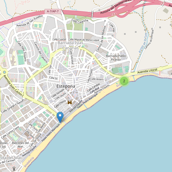 Mapa de aseos en Estepona Thumbnail