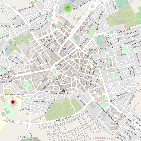 Mapa de aseos en Linares (J) Thumbnail