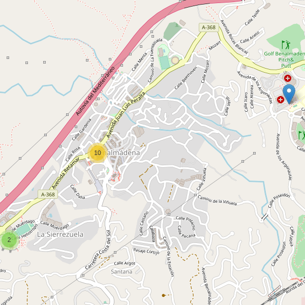 Mapa de bares en Benalmádena Thumbnail