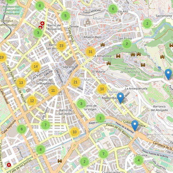 Mapa de bares en Granada Thumbnail