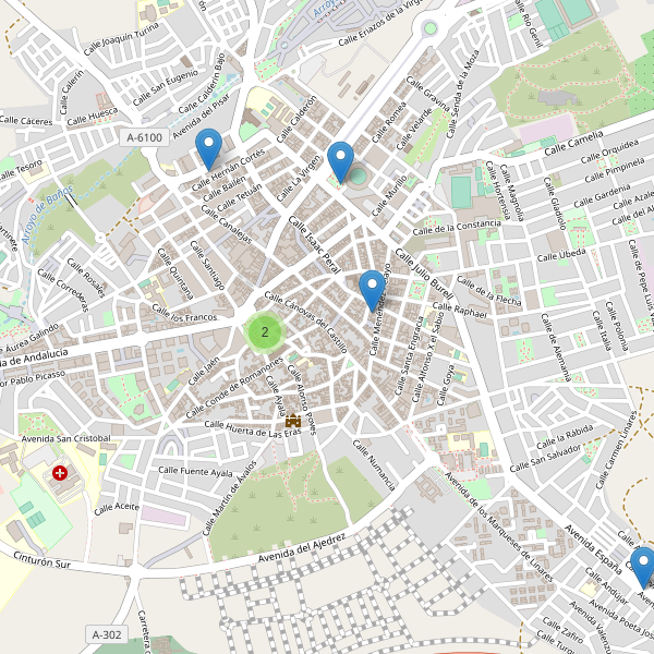 Mapa de bares en Linares (J) Thumbnail