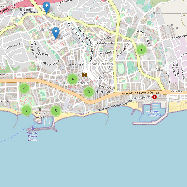 Mapa de bares en Marbella Thumbnail
