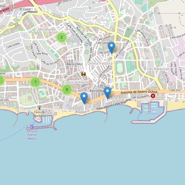 Mapa de cajeros-automaticos en Marbella Thumbnail