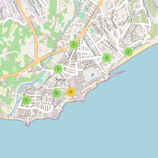 Mapa de cajeros-automaticos en Nerja Thumbnail