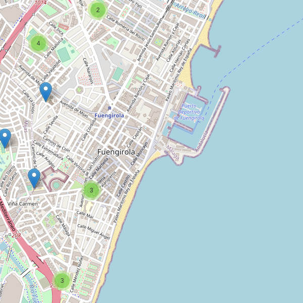 Mapa de escuelas en Fuengirola Thumbnail