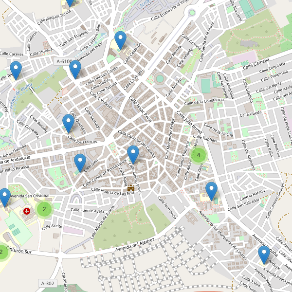 Mapa de escuelas en Linares (J) Thumbnail