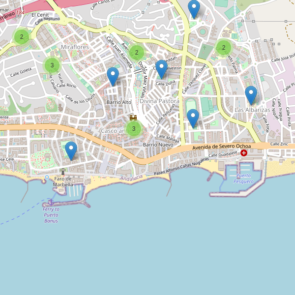 Mapa de escuelas en Marbella Thumbnail