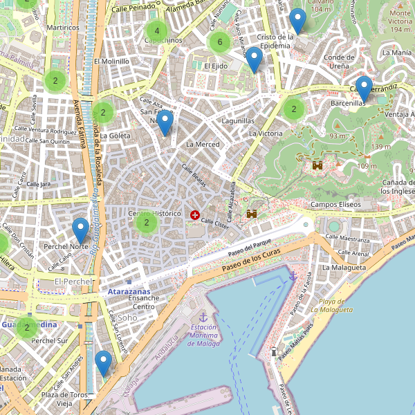 Mapa de escuelas en Málaga Thumbnail