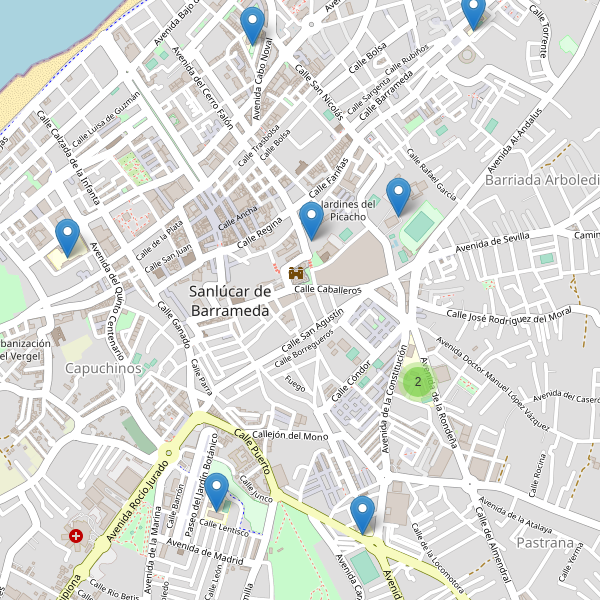 Mapa de escuelas en Sanlúcar de Barrameda Thumbnail