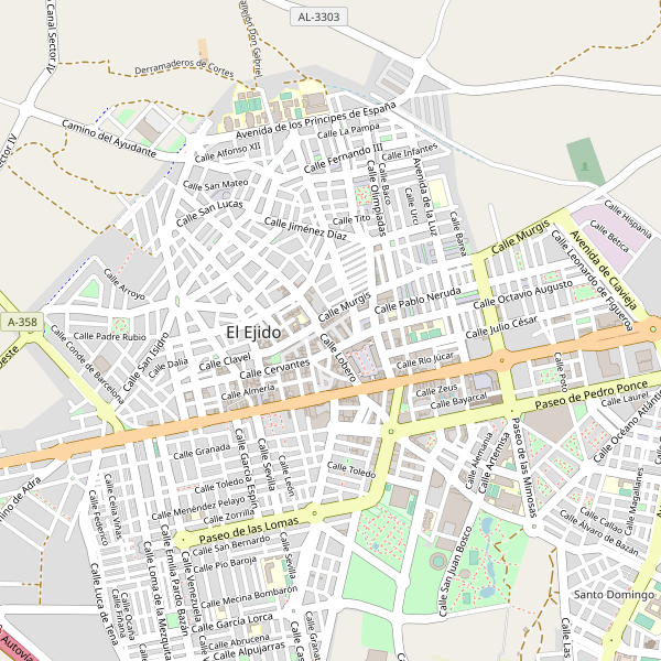 Mapa de estaciones en El Ejido Thumbnail
