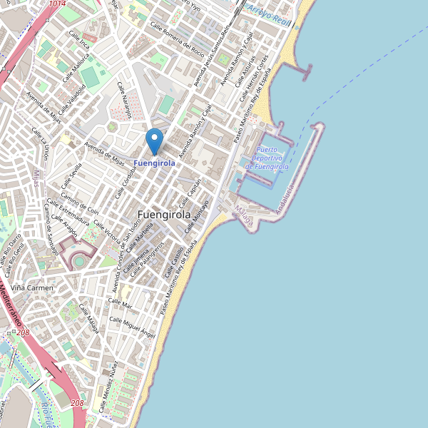 Mapa de estaciones en Fuengirola Thumbnail
