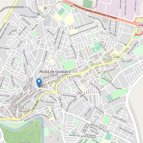Thumbnail Mapa de hoteles en Alcalá de Guadaíra