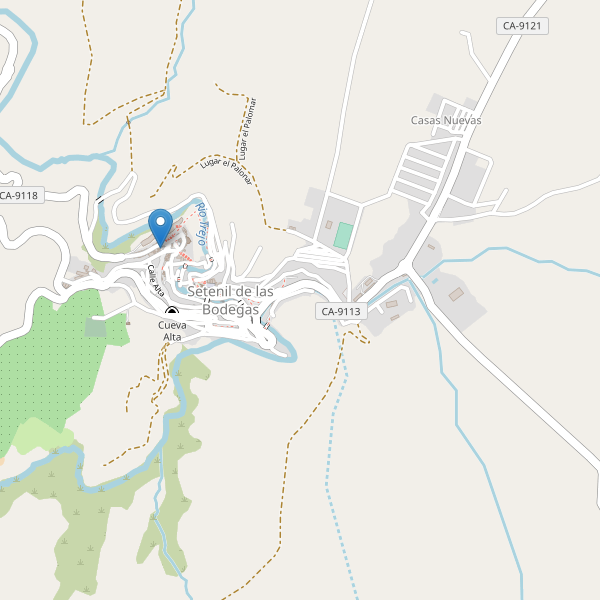 Thumbnail Mapa de hoteles en Setenil de las Bodegas