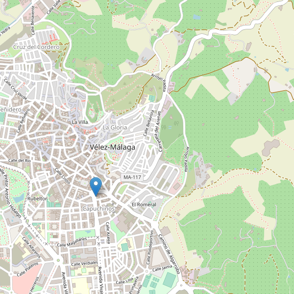 Thumbnail Mapa de hoteles en Vélez-Málaga
