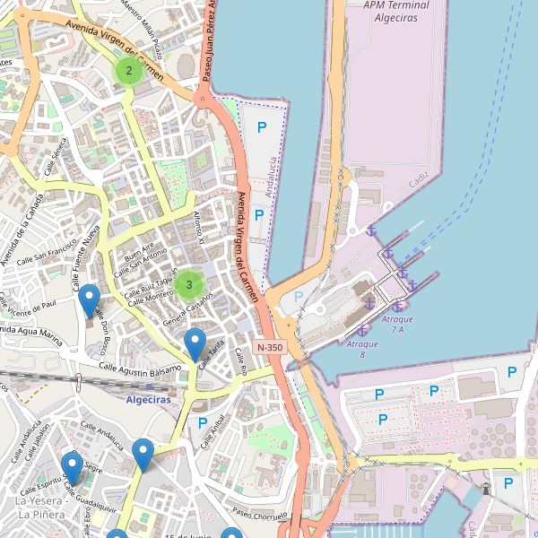Mapa de iglesias en Algeciras Thumbnail