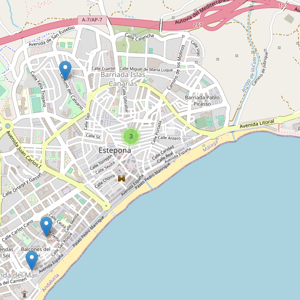 Mapa de iglesias en Estepona Thumbnail
