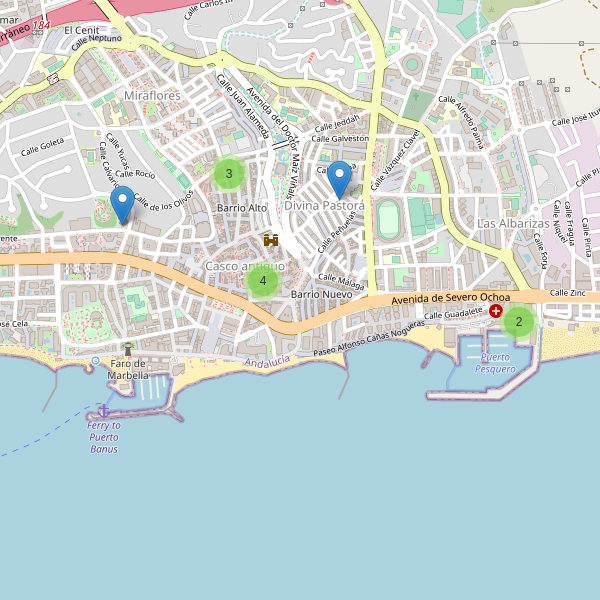 Mapa de iglesias en Marbella Thumbnail
