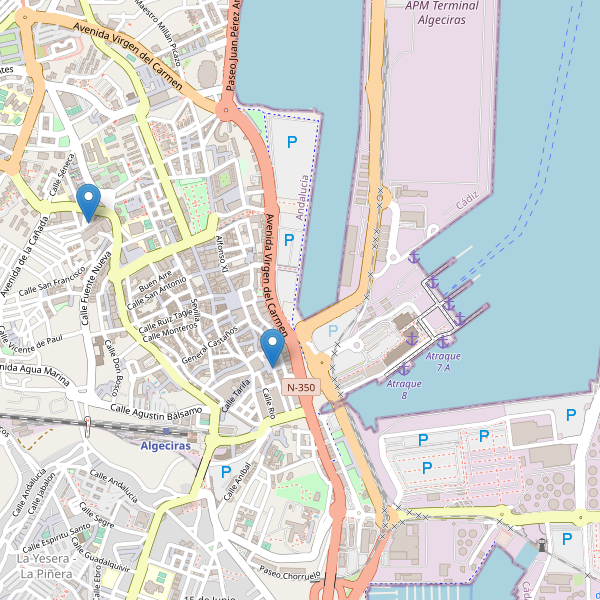 Mapa de mercados en Algeciras Thumbnail