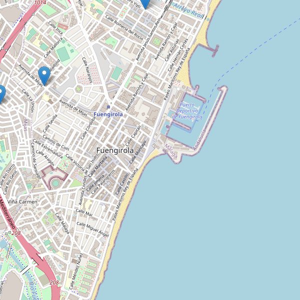Mapa de mercados en Fuengirola Thumbnail
