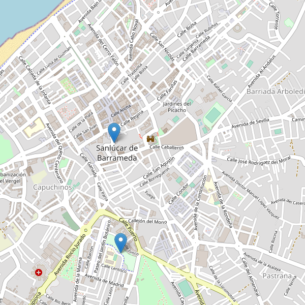 Mapa de mercados en Sanlúcar de Barrameda Thumbnail
