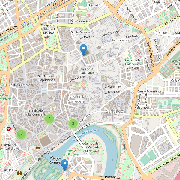 Thumbnail Mapa de museos en Córdoba