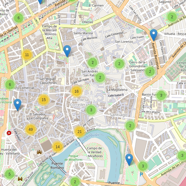 Thumbnail Mapa de restaurantes en Córdoba