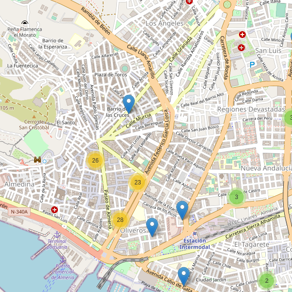 Mapa de ropa en Almería Thumbnail