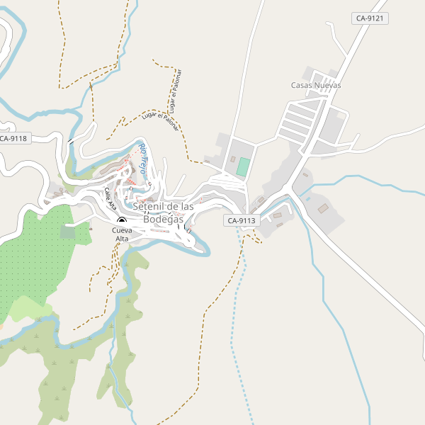 Mapa de sitios-arqueologicos en Setenil de las Bodegas Thumbnail