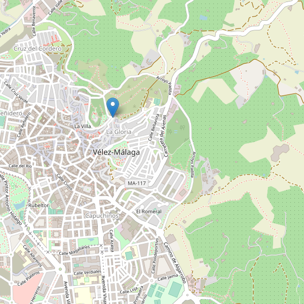 Mapa de sitios-arqueologicos en Vélez-Málaga Thumbnail
