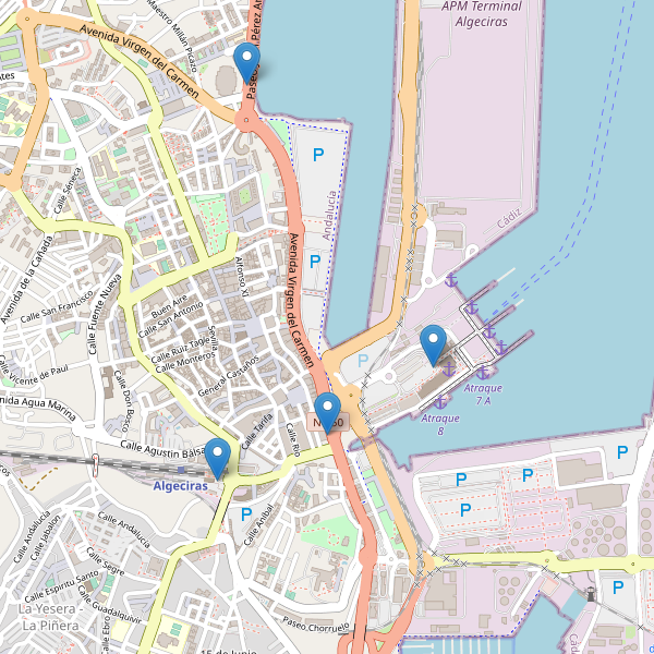 Mapa de taxi en Algeciras Thumbnail