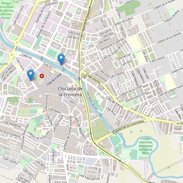 Mapa de taxi en Chiclana de la Frontera Thumbnail