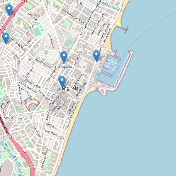 Mapa de taxi en Fuengirola Thumbnail