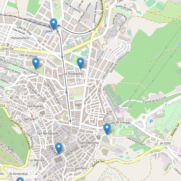 Mapa de taxi en Jaén Thumbnail