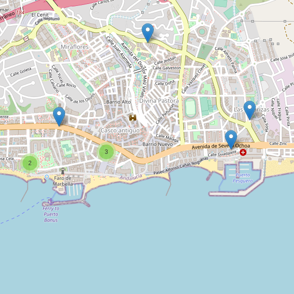Mapa de taxi en Marbella Thumbnail