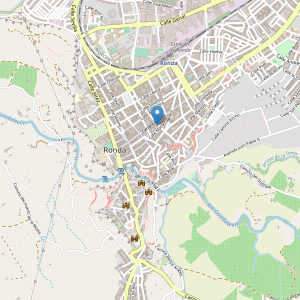 Mapa de taxi en Ronda Thumbnail