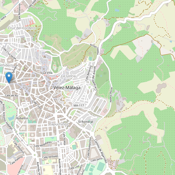 Mapa de taxi en Vélez-Málaga Thumbnail