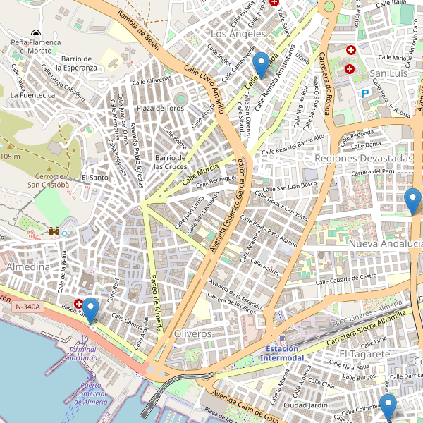 Mapa de telefonos en Almería Thumbnail