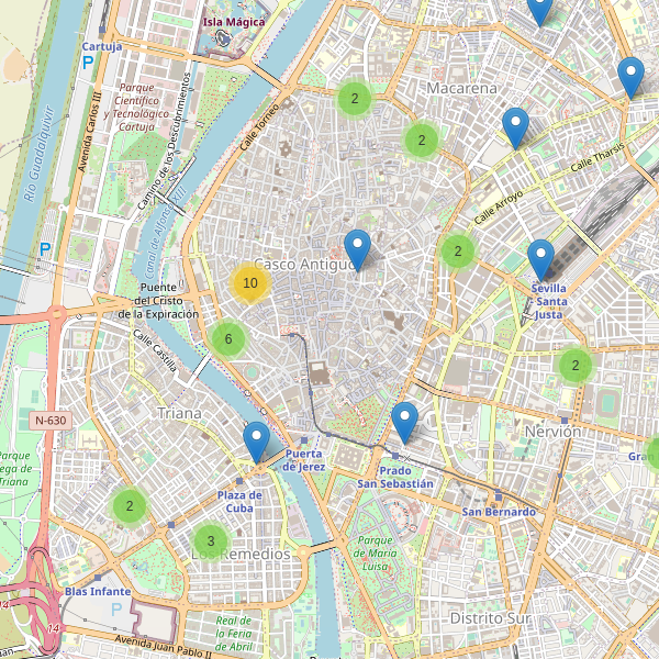 Mapa de telefonos en Sevilla Thumbnail