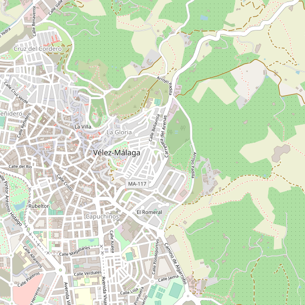 Mapa de telefonos en Vélez-Málaga Thumbnail