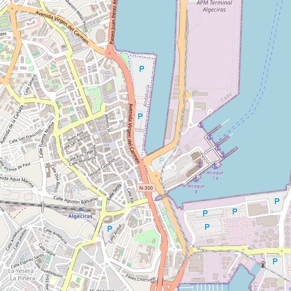 Mapa de vistas en Algeciras Thumbnail