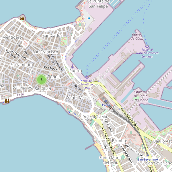 Mapa de zapatos en Cádiz Thumbnail