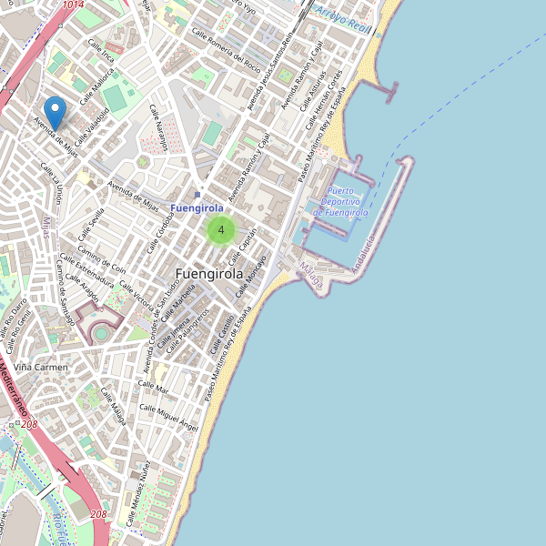 Mapa de zapatos en Fuengirola Thumbnail
