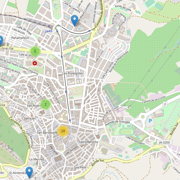 Mapa de zapatos en Jaén Thumbnail