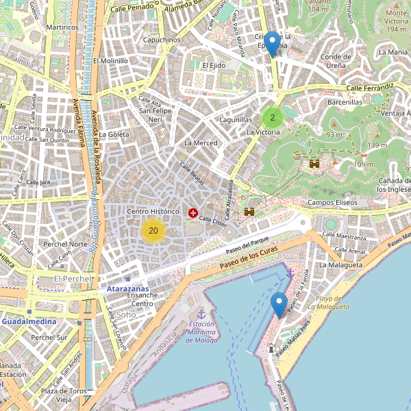 Mapa de zapatos en Málaga Thumbnail
