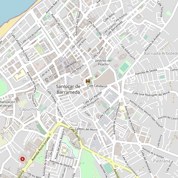 Mapa de zapatos en Sanlúcar de Barrameda Thumbnail