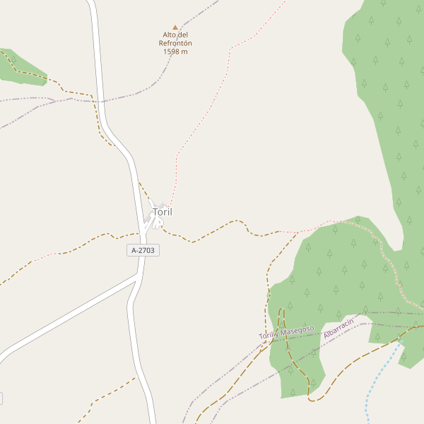 Mapa de Toril (TE) Thumbnail