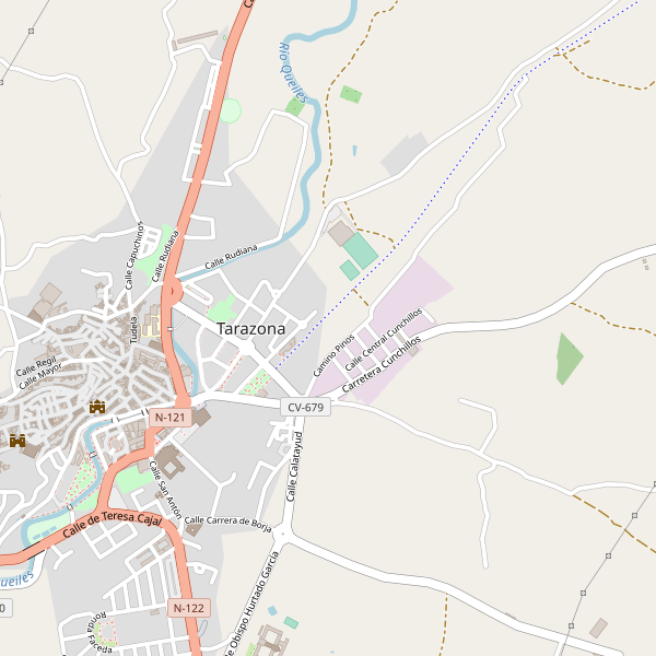 Mapa de aparcamientos-bicicletas en Tarazona Thumbnail