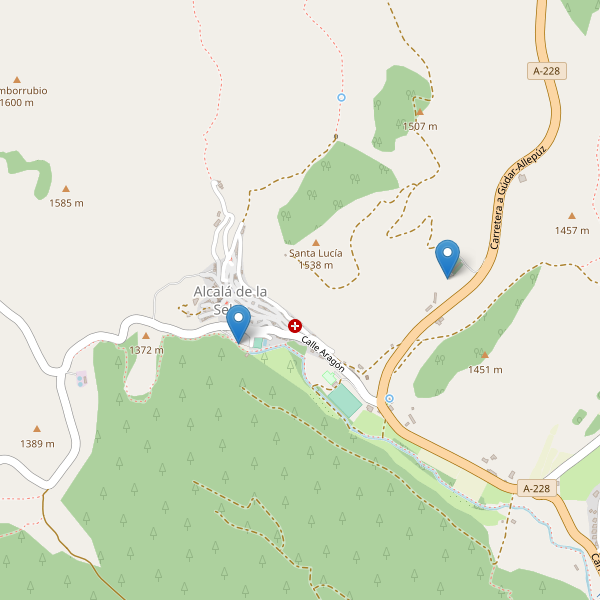 Thumbnail Mapa de aparcamientos en Alcalá de la Selva